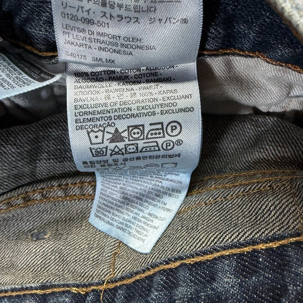 Levi's 559 Jeans Mens 40x32 Blue Cotton Denim Straight Faded‎ Travel Workwear